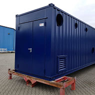 Container solutions for the gas supply network